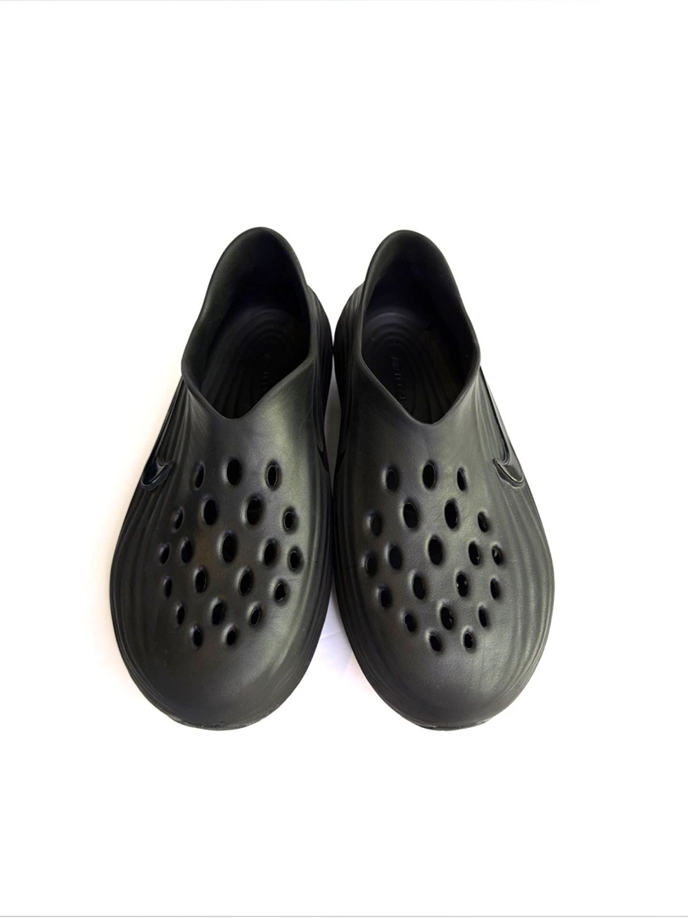 Nike ReactX Rejuven8 Triple Black Sneakers Slip On Shoes Men Size 13